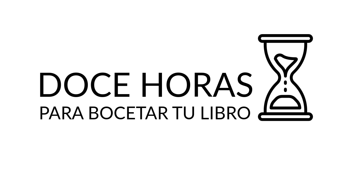 Doce horas para bocetar tu libro